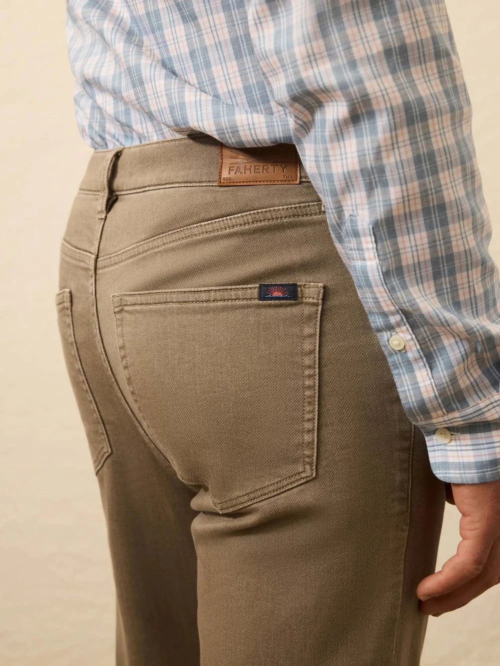Faherty 5-Pockets Stretch Terry 5-Pocket Pant