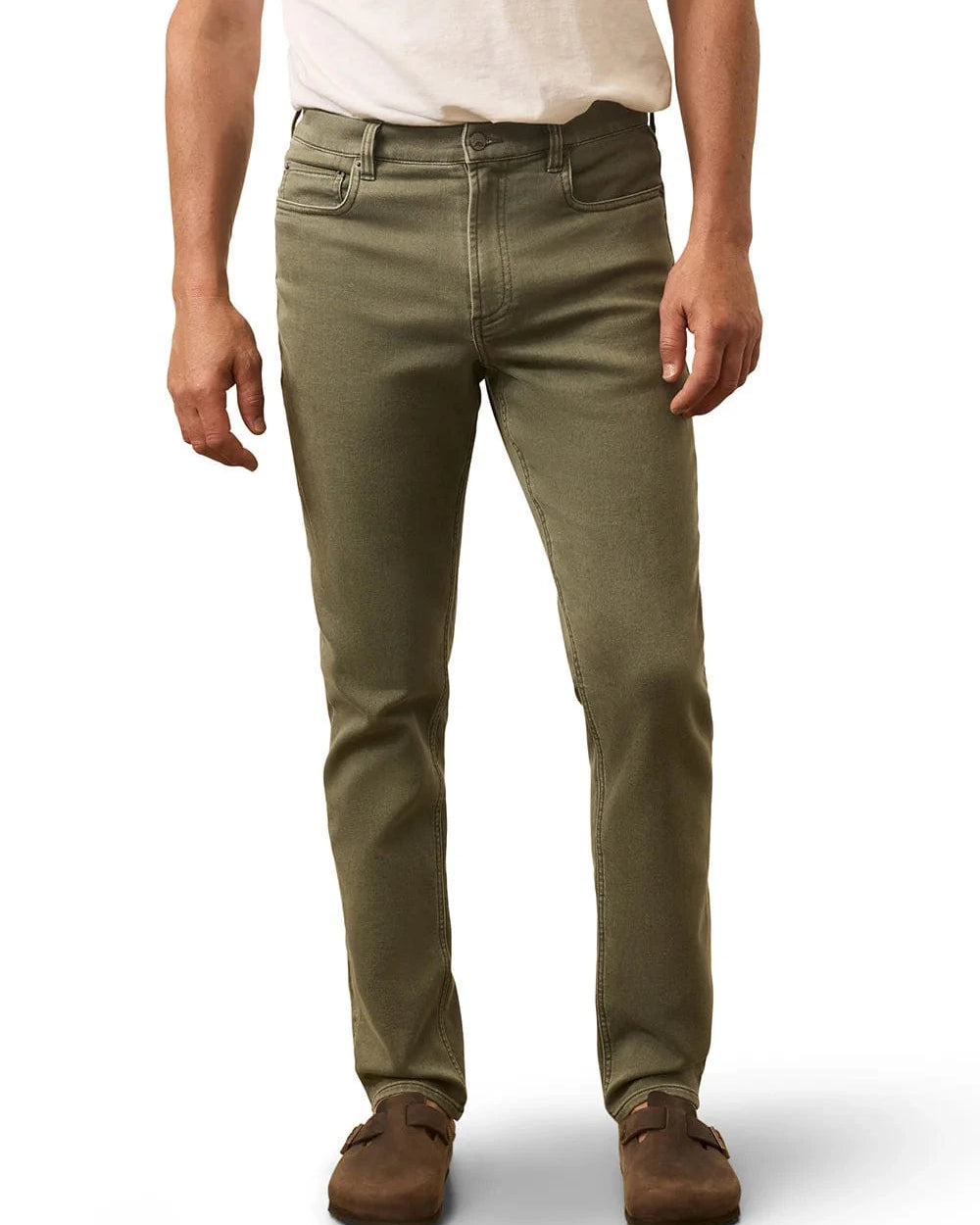 Faherty 5-Pockets Stretch Terry 5-Pocket Pant