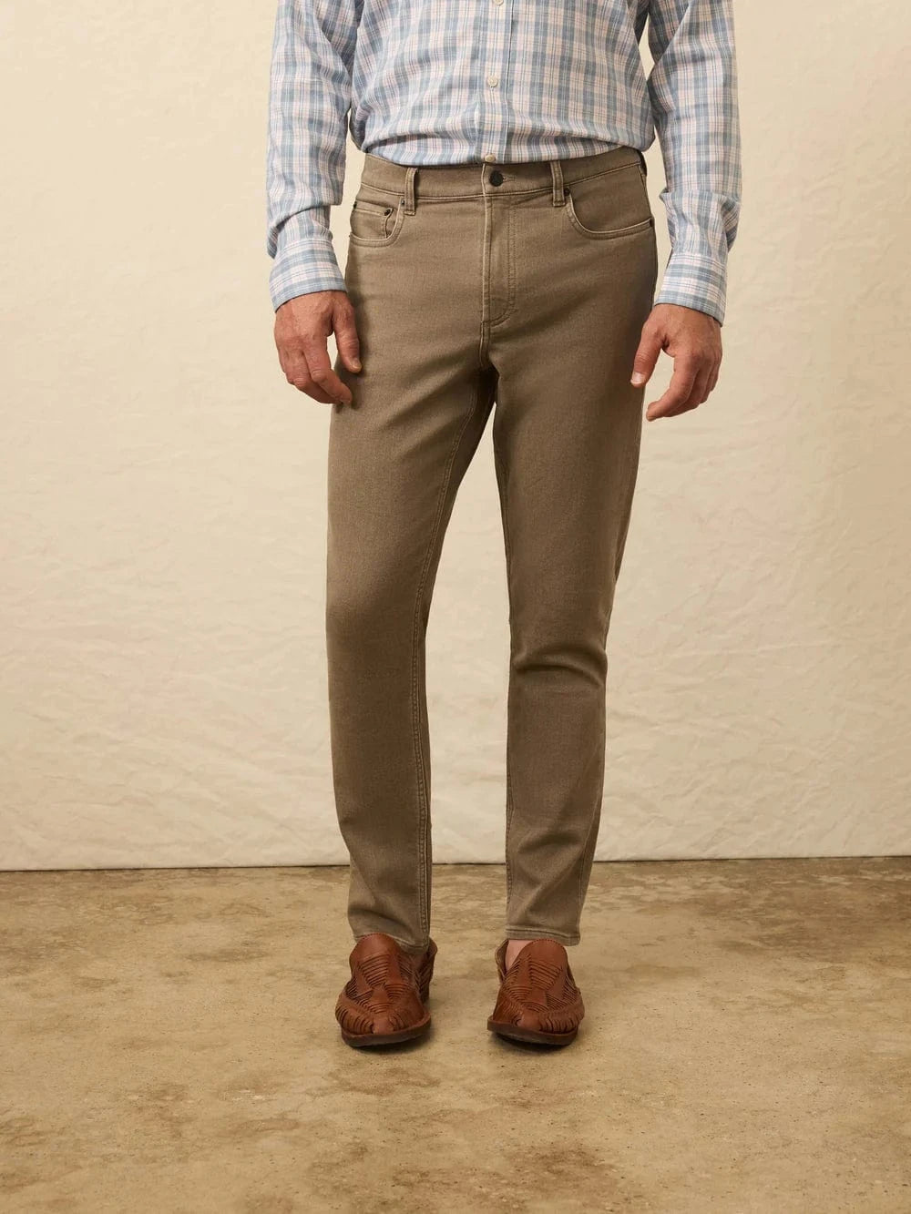 Faherty 5-Pockets Stretch Terry 5-Pocket Pant