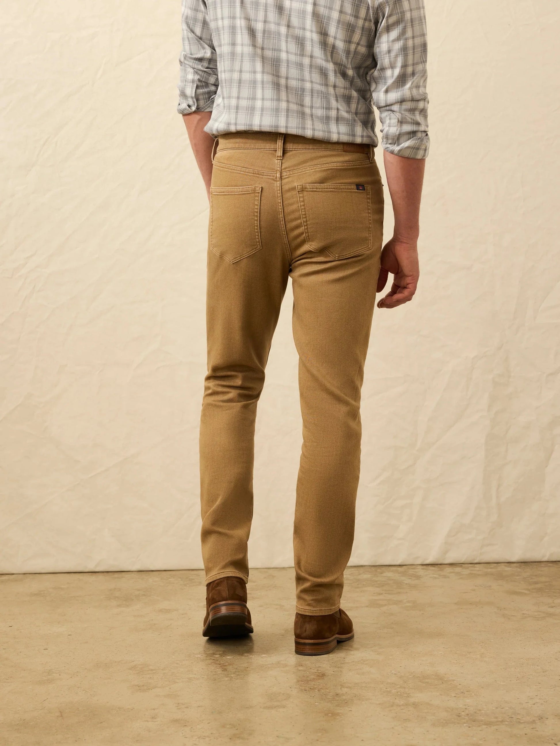 Faherty 5-Pockets Stretch Terry 5-Pocket Pant