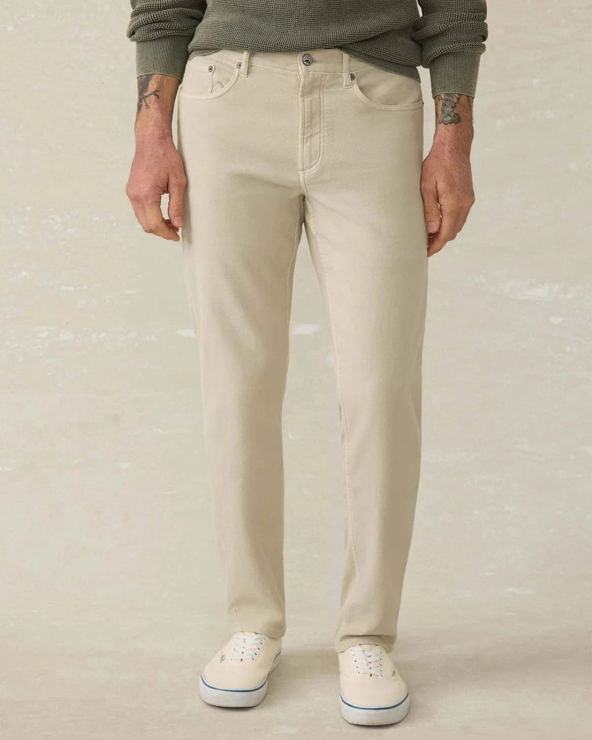 Faherty 5-Pockets Stretch Terry 5-Pocket Pant