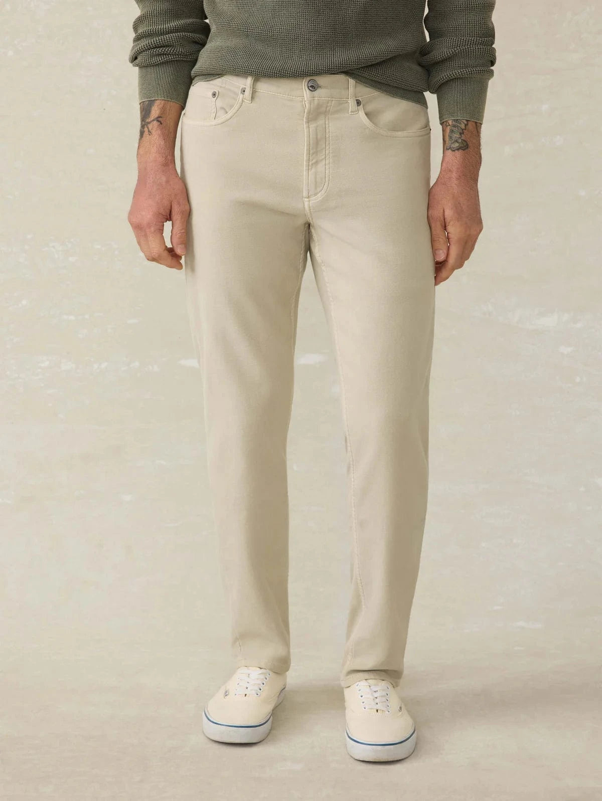 Faherty 5-Pockets Stretch Terry 5-Pocket Pant