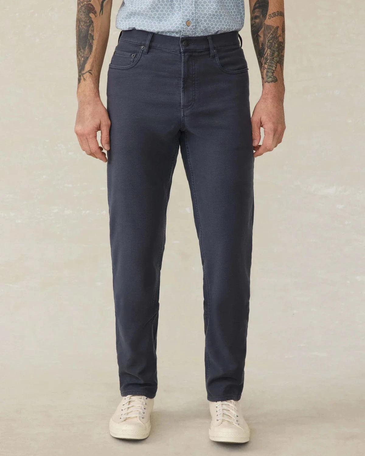 Faherty 5-Pockets Stretch Terry 5-Pocket Pant