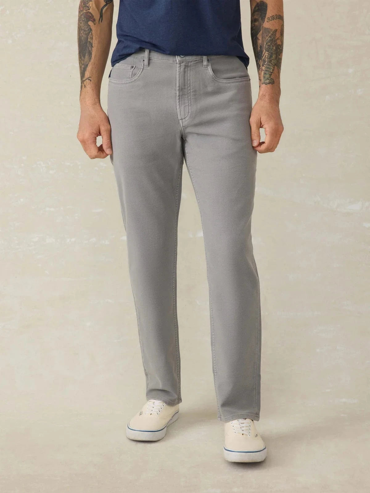 Faherty 5-Pockets Stretch Terry 5-Pocket Pant