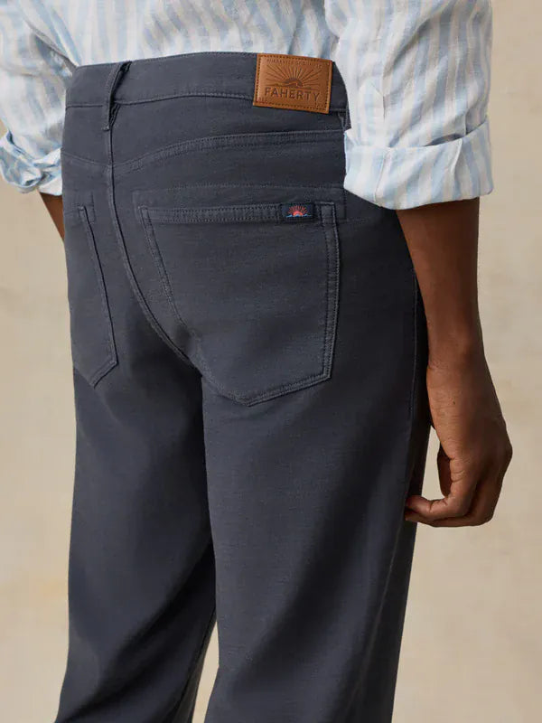Faherty 5-Pockets Stretch Terry 5-Pocket Pant