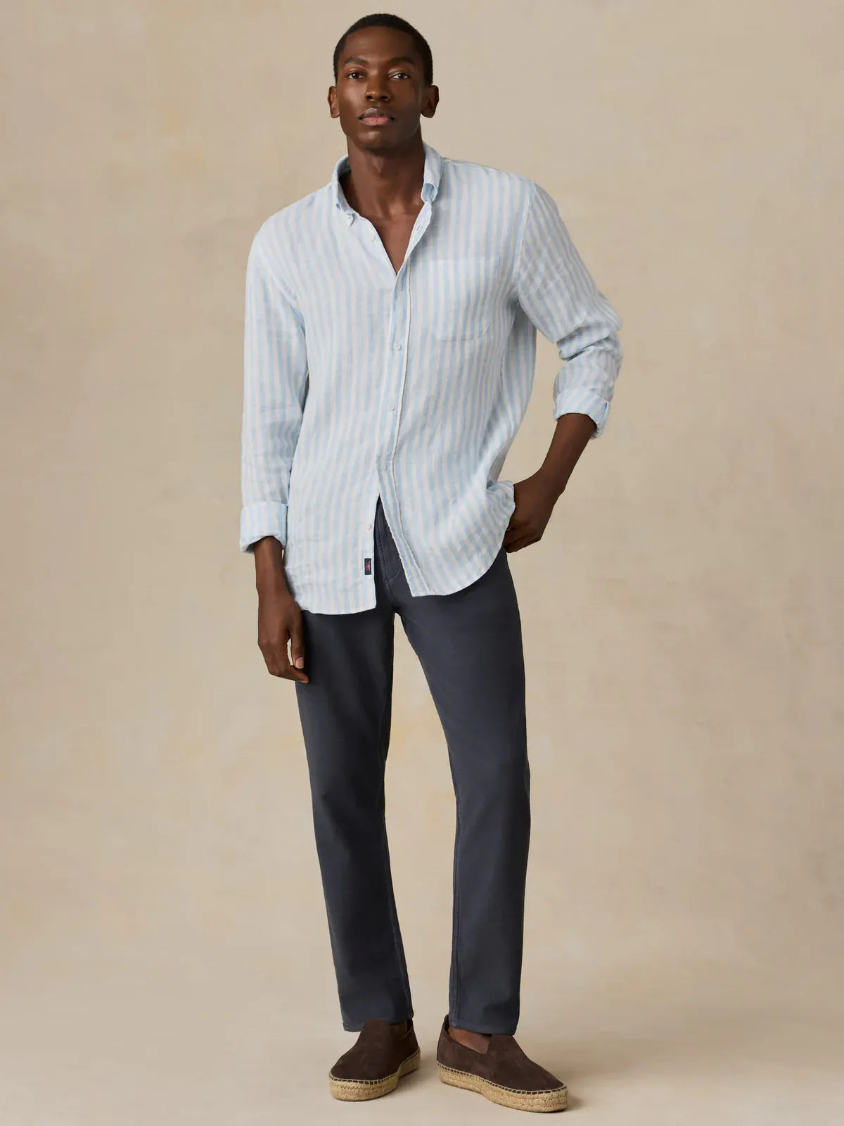 Faherty 5-Pockets Stretch Terry 5-Pocket Pant