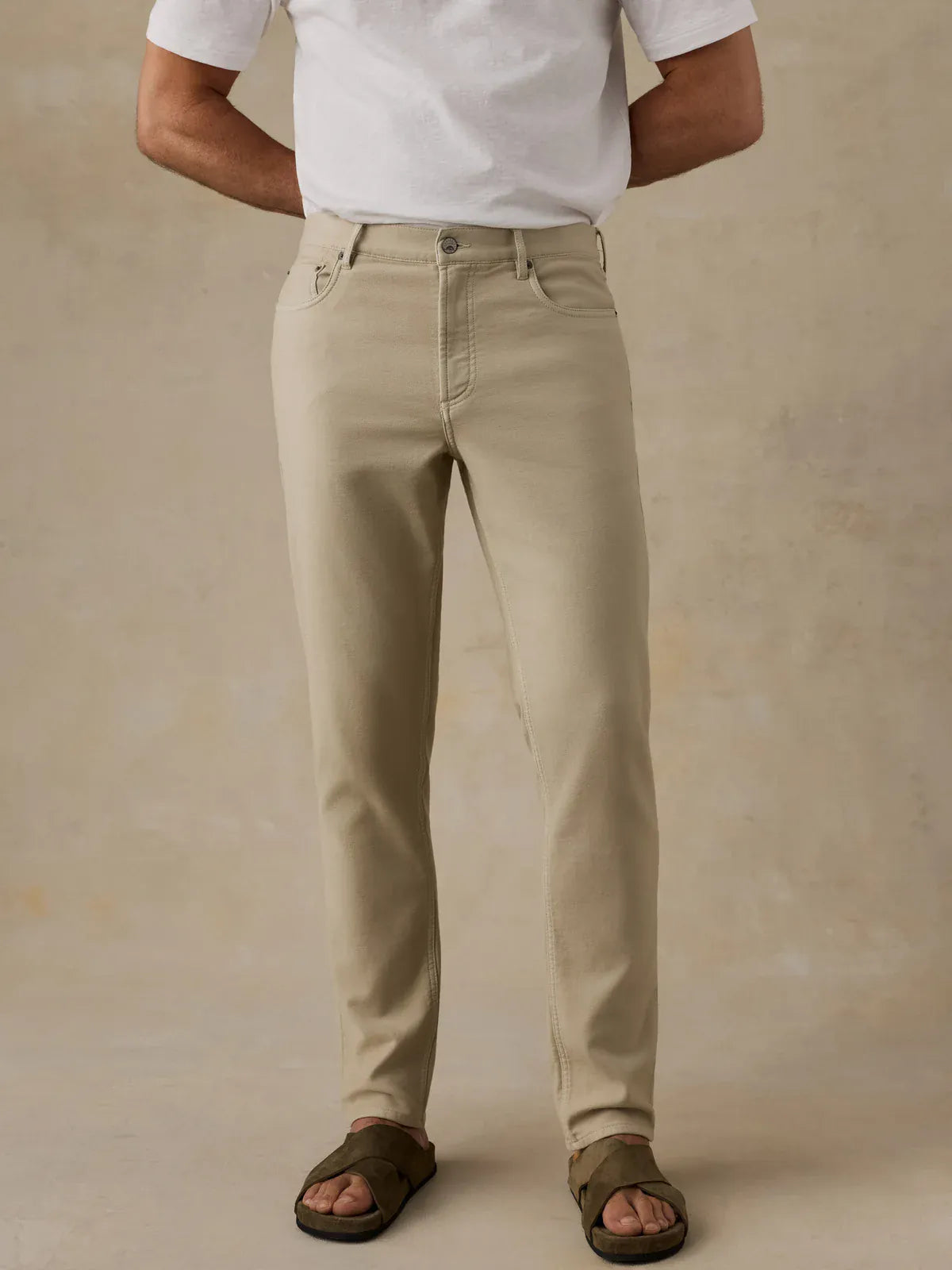 Faherty 5-Pockets Stretch Terry 5-Pocket Pant
