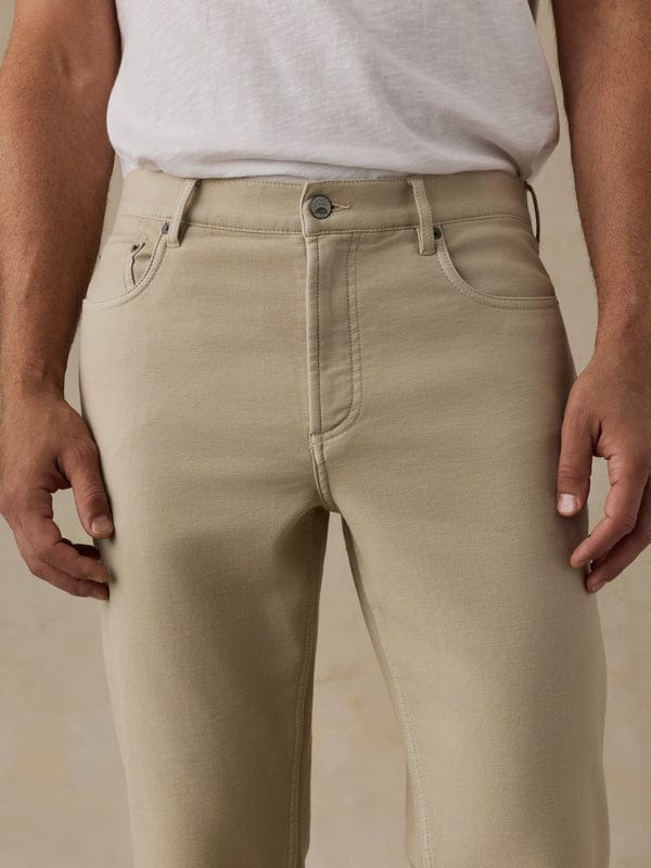 Faherty 5-Pockets Stretch Terry 5-Pocket Pant
