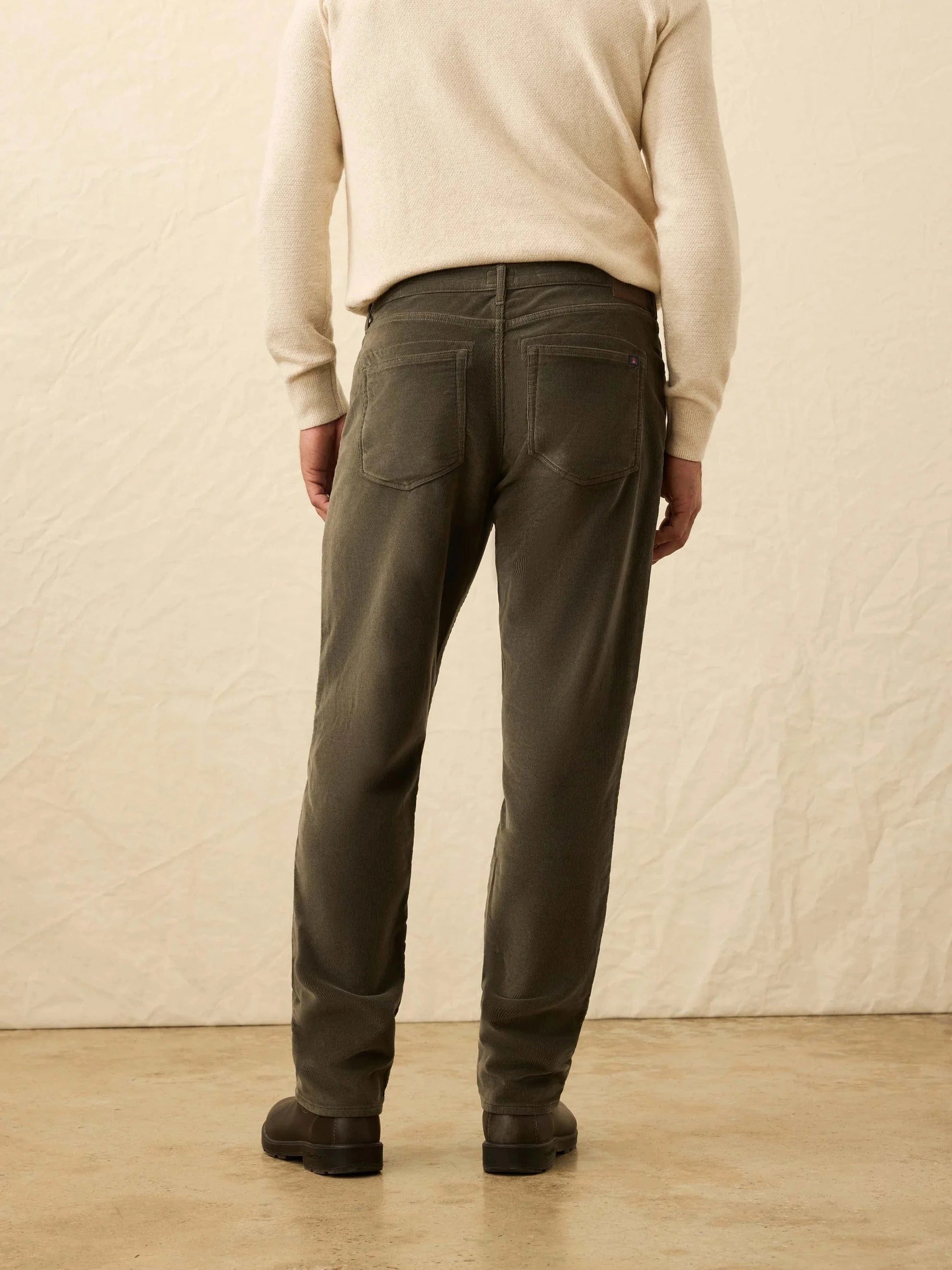 Faherty 5-Pockets Stretch Terry Corduroy 5 Pocket