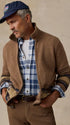 Faherty Blanket Stripe Zip Sweater dbz