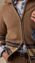 Faherty Blanket Stripe Zip Sweater dbz