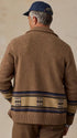 Faherty Blanket Stripe Zip Sweater dbz