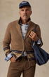 Faherty Blanket Stripe Zip Sweater dbz