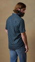 Faherty Camp Shirt Breeze Shirt in Spruce Lotus Tile