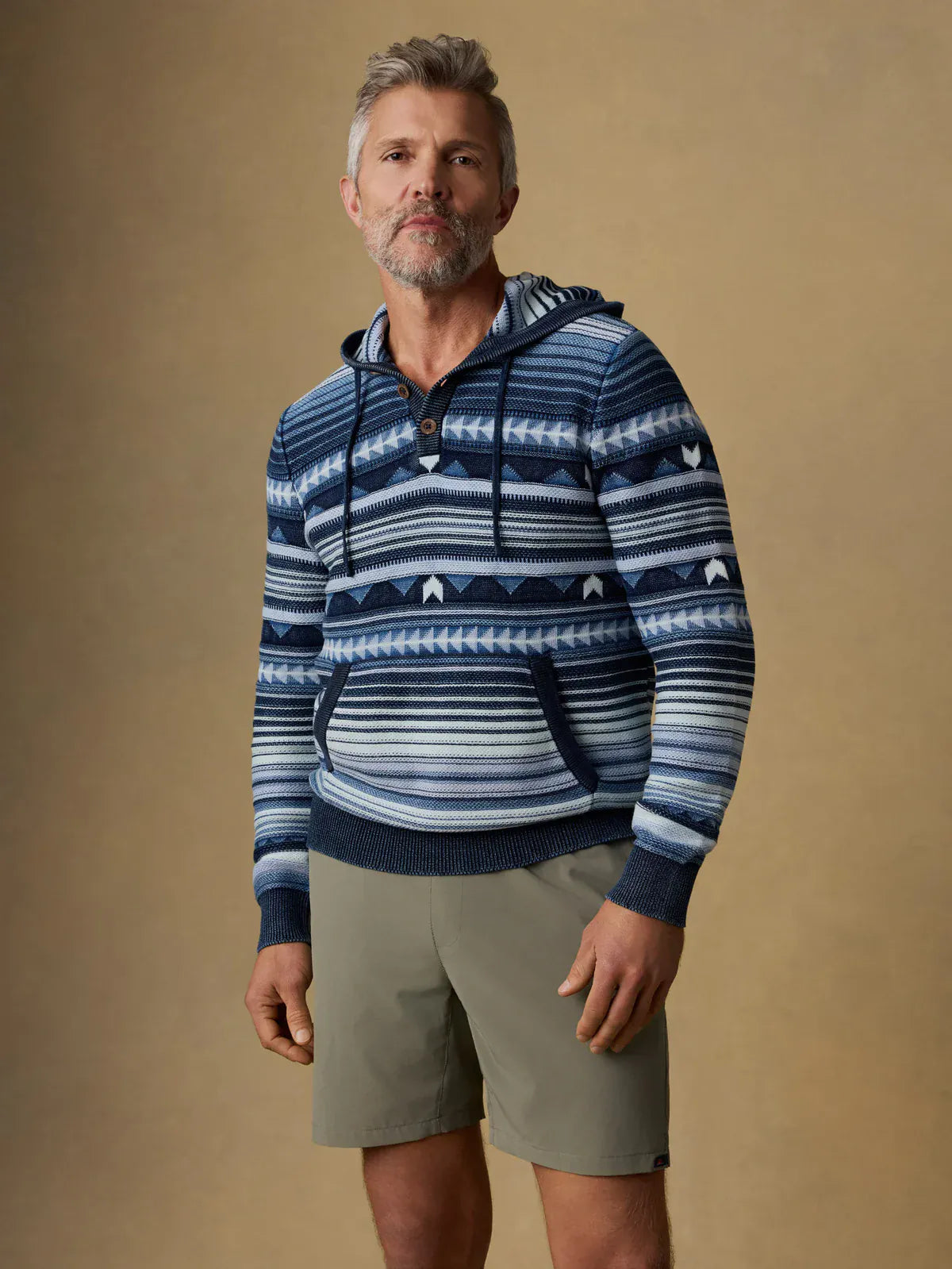 Faherty Crew Necks & Hoodies Indigo Hoodie