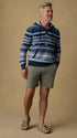Faherty Crew Necks & Hoodies Indigo Hoodie in Indigo Rising Sky