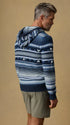 Faherty Crew Necks & Hoodies Indigo Hoodie in Indigo Rising Sky