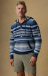 Faherty Crew Necks & Hoodies Indigo Hoodie in Indigo Rising Sky