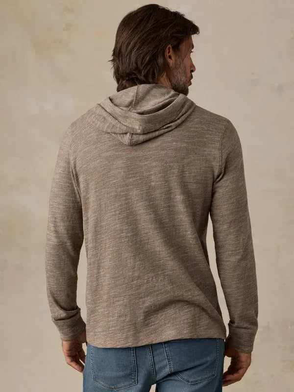Faherty Crew Necks & Hoodies Sunwashed Slub Hoodie