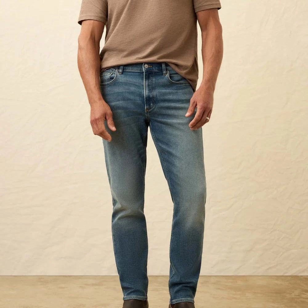 Faherty Denim IOC / 29WX30L / 30 Stretch Terry Indigo 5Pocket