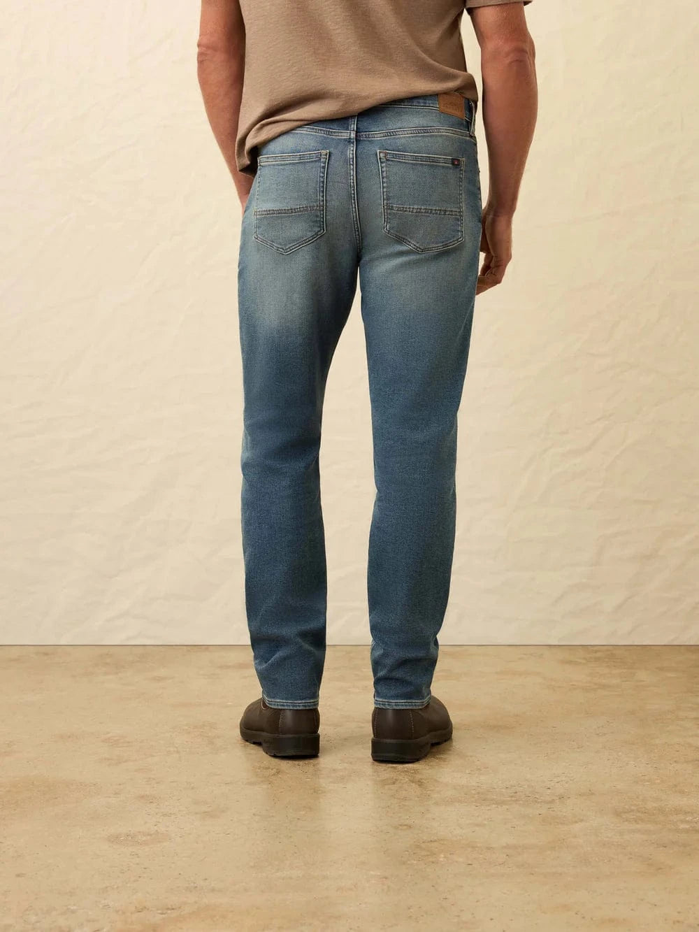 Faherty Denim Stretch Terry Indigo 5Pocket