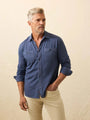 Faherty Flannels & Overshirts BLN / S Field Knit Shirt