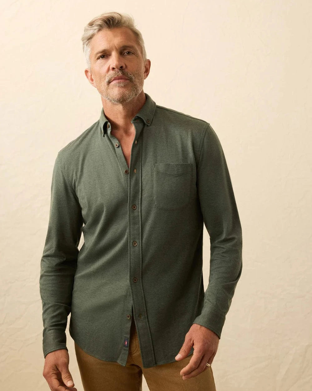 Faherty Flannels & Overshirts FHL / S Coastline Knit Shirt