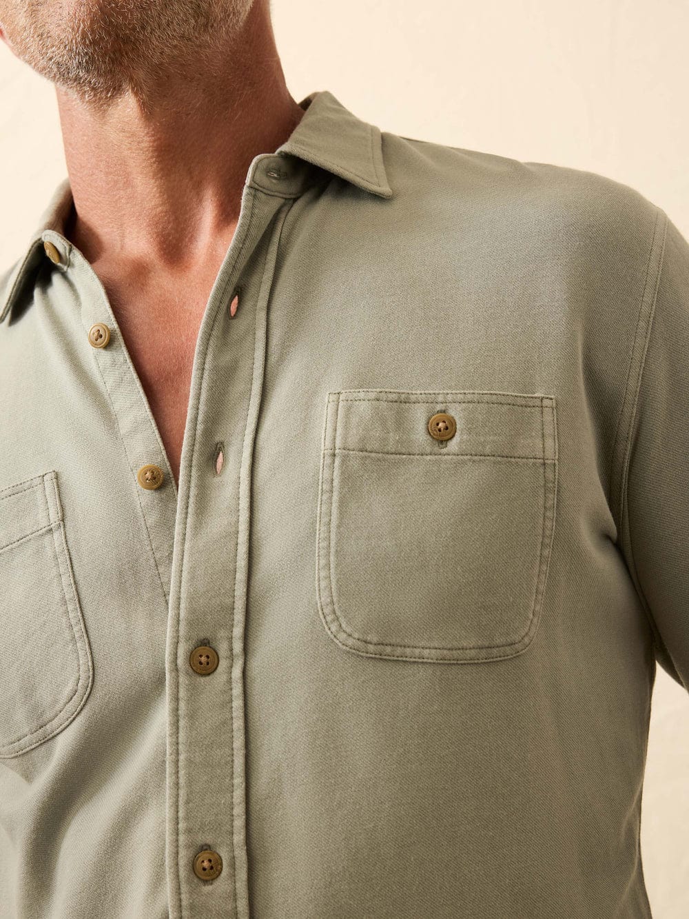 Faherty Flannels & Overshirts Field Knit Shirt