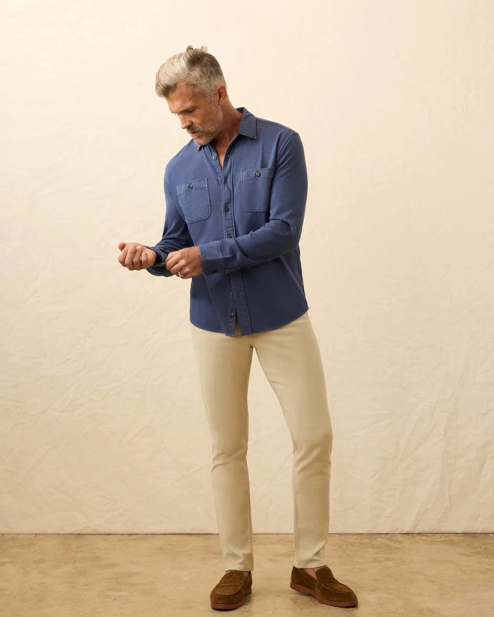 Faherty Flannels & Overshirts Field Knit Shirt
