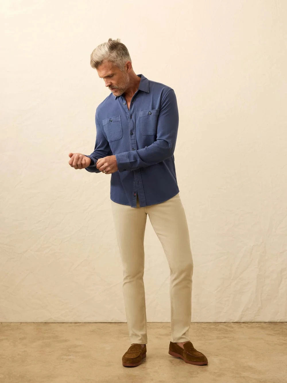 Faherty Flannels & Overshirts Field Knit Shirt