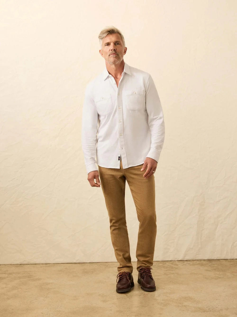 Faherty Flannels & Overshirts Field Knit Shirt