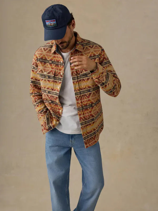 Faherty Flannels & Overshirts Lehi Canyon Overshirt