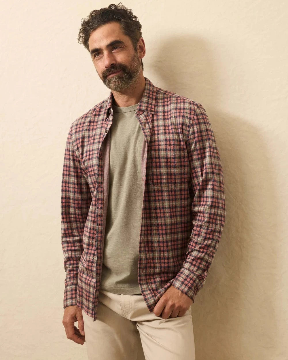 Faherty Flannels & Overshirts RNF / S Coastline Knit Shirt
