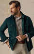 Faherty Flannels & Overshirts Stretch Terry Corduroy Workshirt