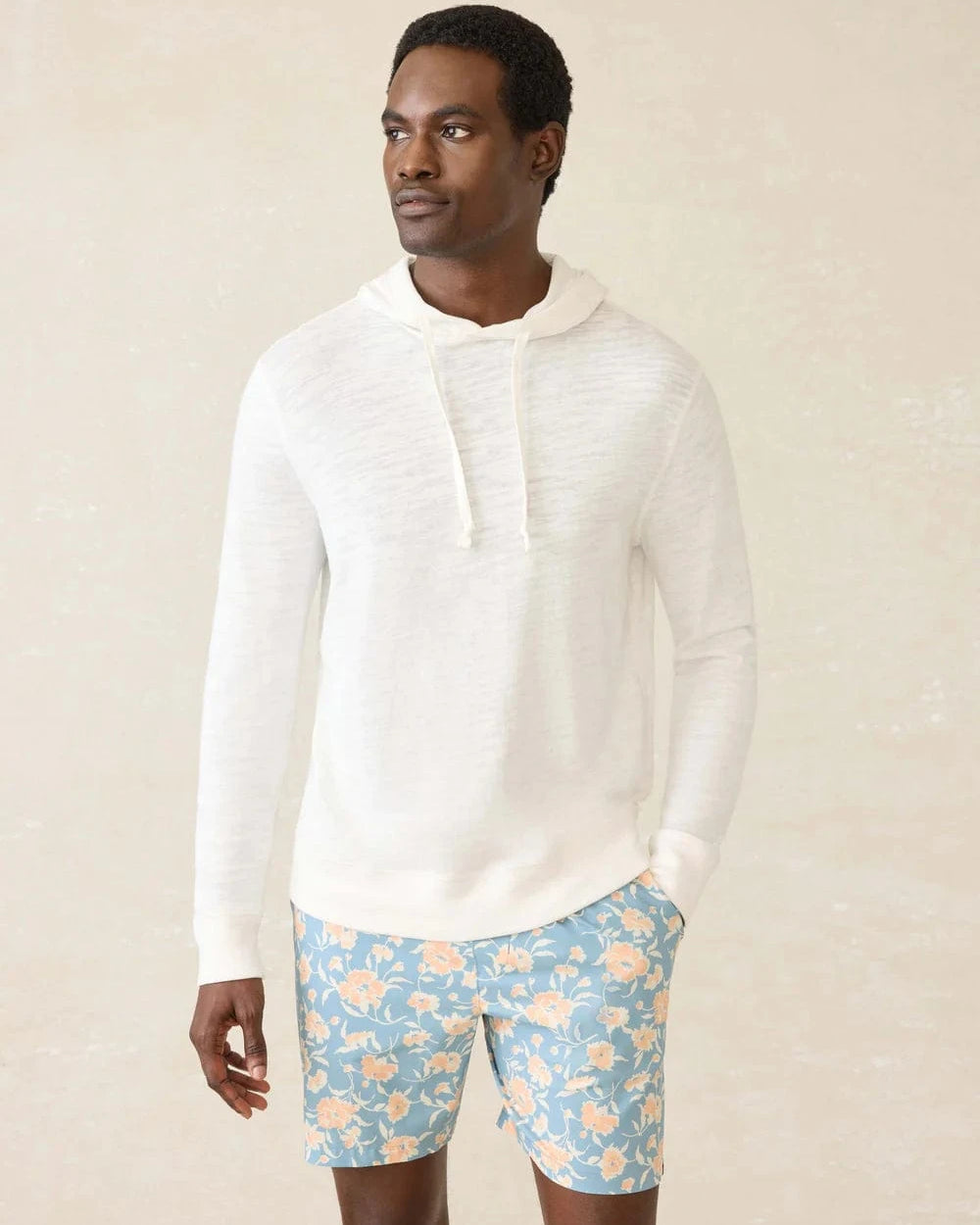 Faherty Hoodie Sunwashed Slub Hoodie