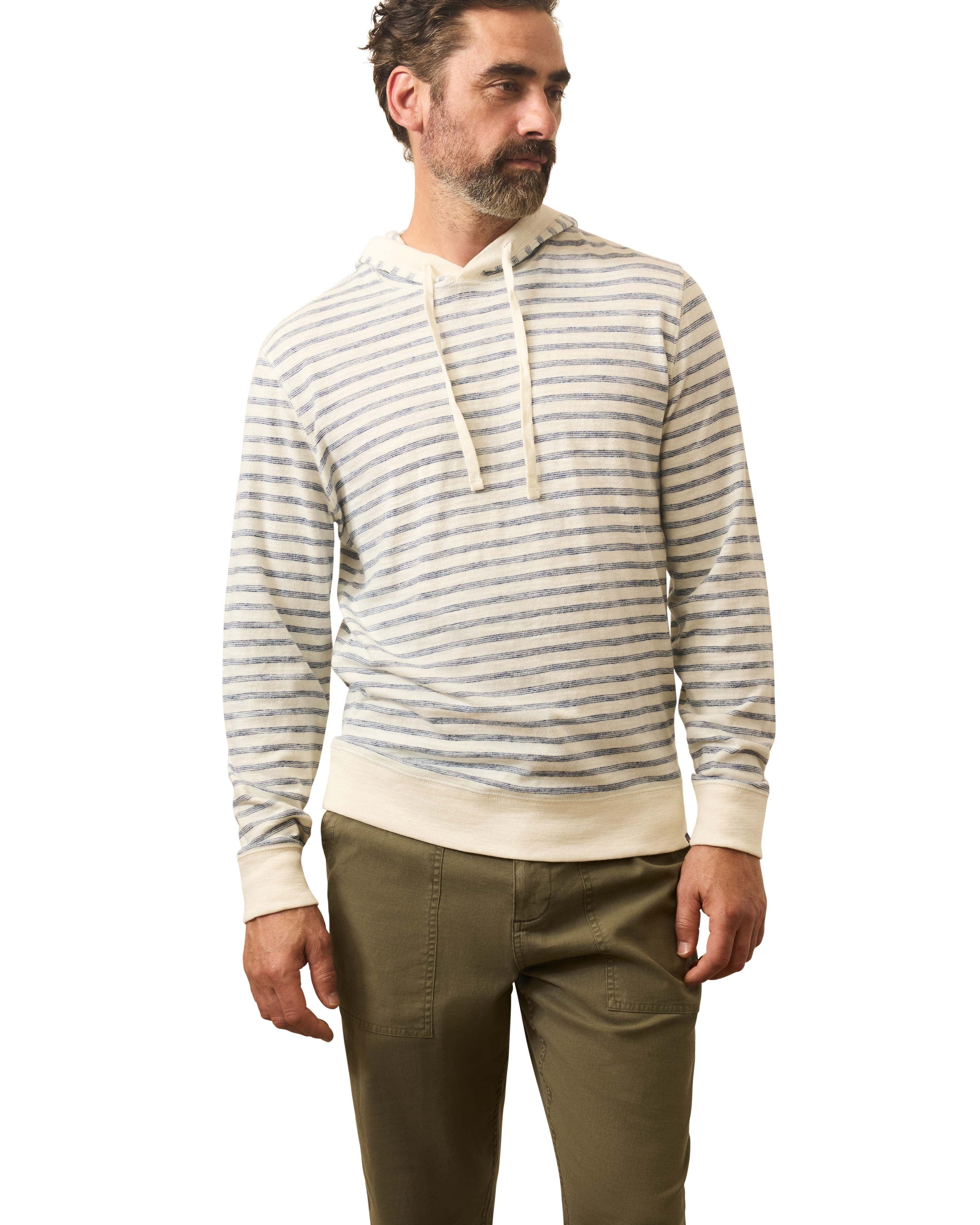 Faherty Hoodie Sunwashed Slub Hoodie