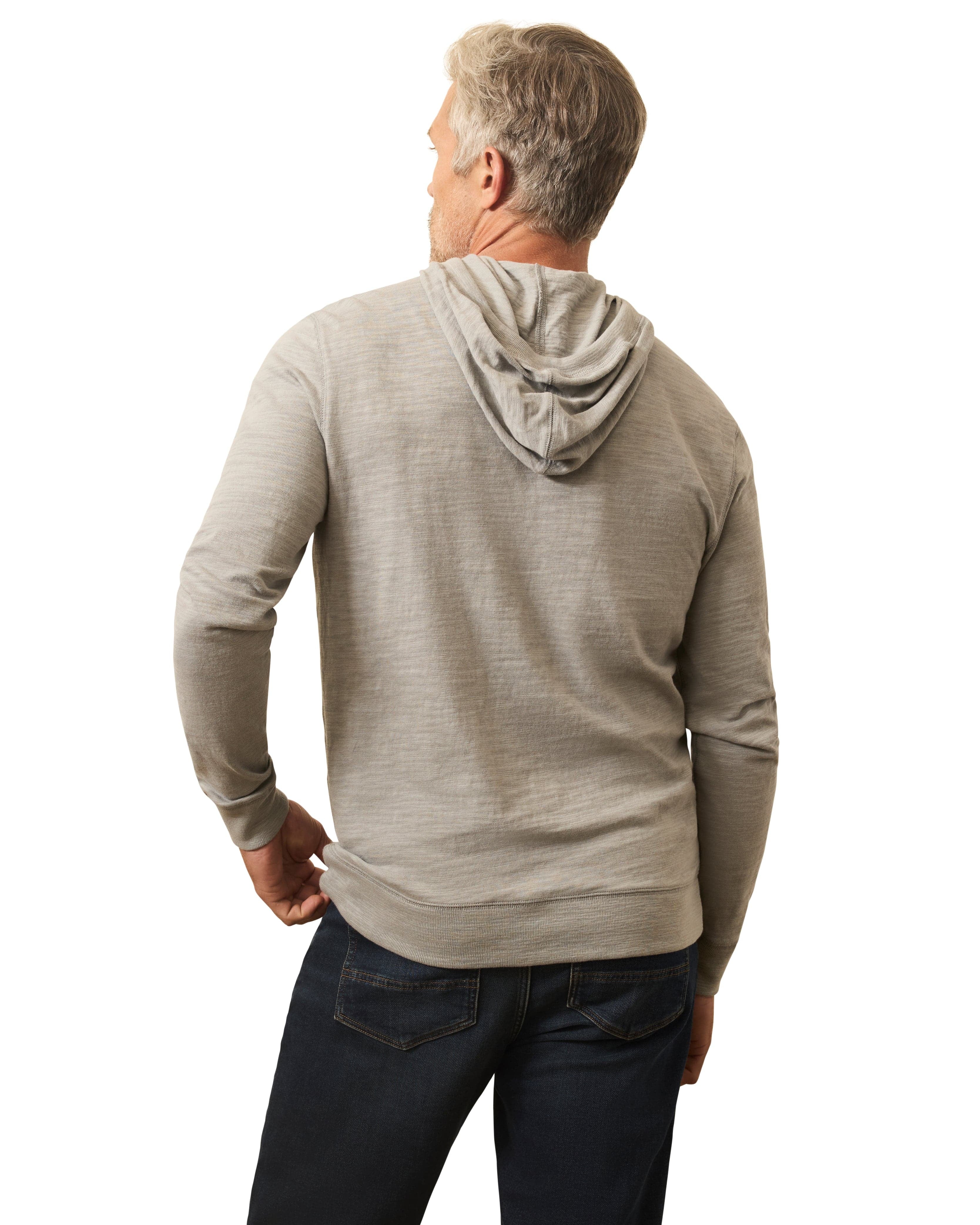 Faherty Hoodie Sunwashed Slub Hoodie
