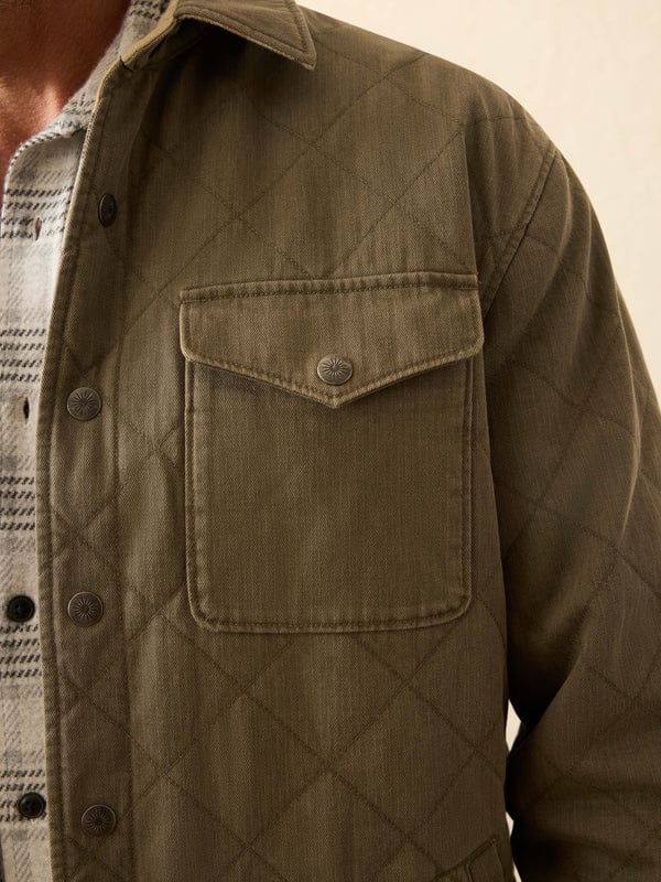 Faherty Jackets Doug Good Feather Reversible Bondi Jacket