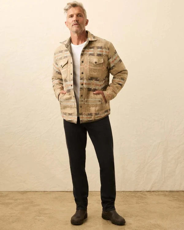 Faherty Jackets Doug Good Feather Reversible Bondi Jacket