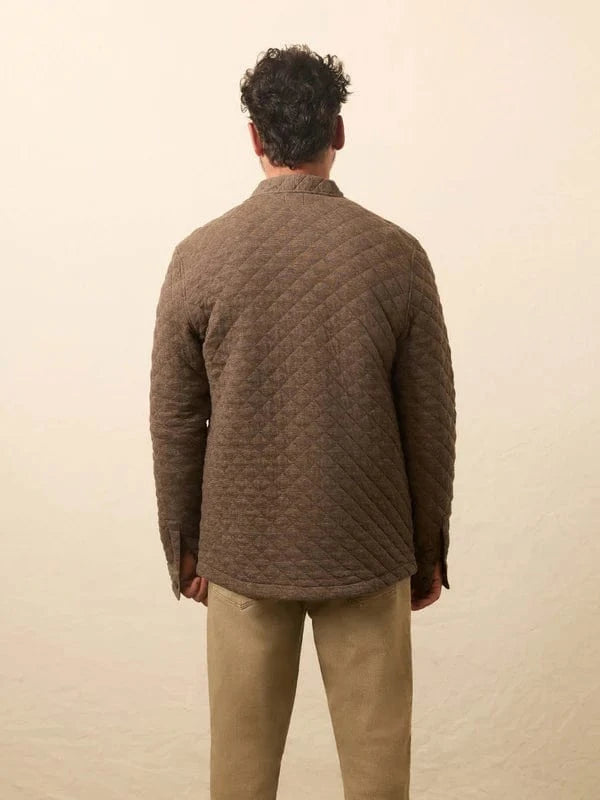 Faherty Jackets Epic Quilted Fleece