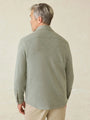 Faherty Jackets Inlet Knit CPO - Olive Brush Melange