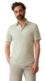Faherty Polos Short-Sleeve Movement Pique Polo - Dusty Sage Hilo