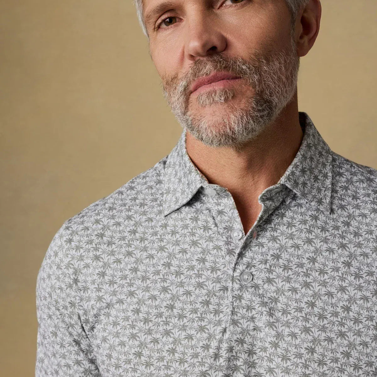 Faherty Polos Short-Sleeve Movement™ Pique Polo in Olive Palm Beach