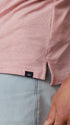 Faherty Polos Short-Sleeve Movement™ Polo in Ivory Rose Feeder