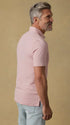 Faherty Polos Short-Sleeve Movement™ Polo in Ivory Rose Feeder