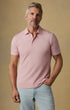 Faherty Polos Short-Sleeve Movement™ Polo in Ivory Rose Feeder