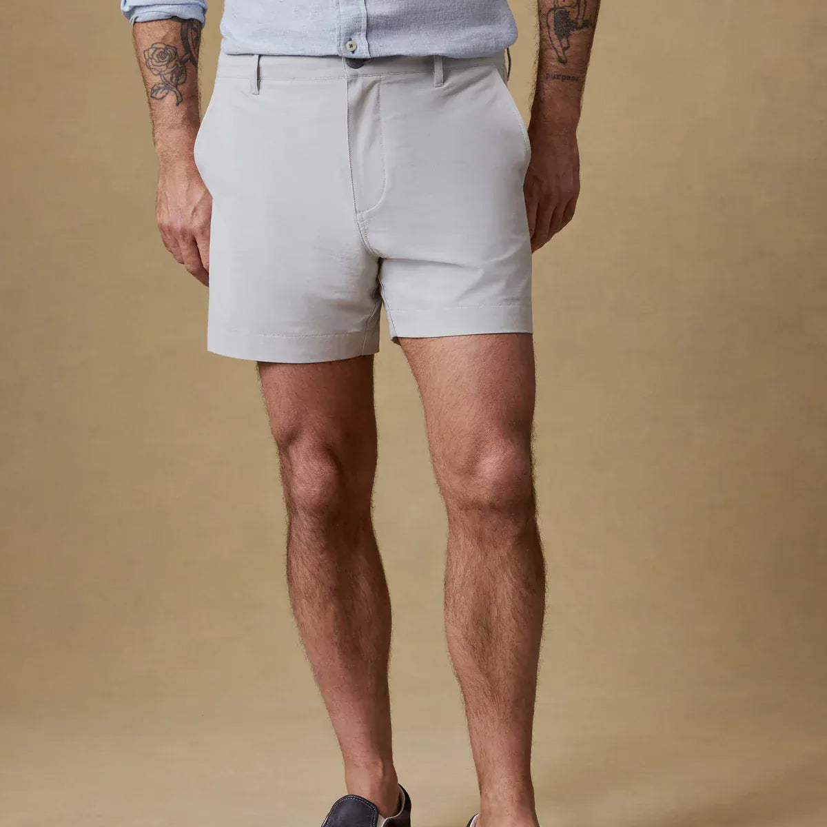 Faherty Shorts All Day Short 2.0 (5") in Stone