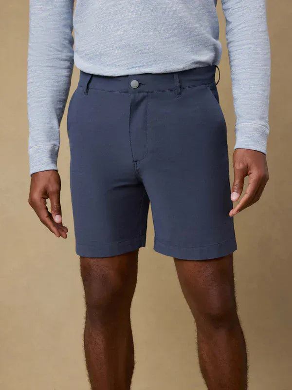 Faherty Shorts All Day Short 2.0 (7") in Blue Nights