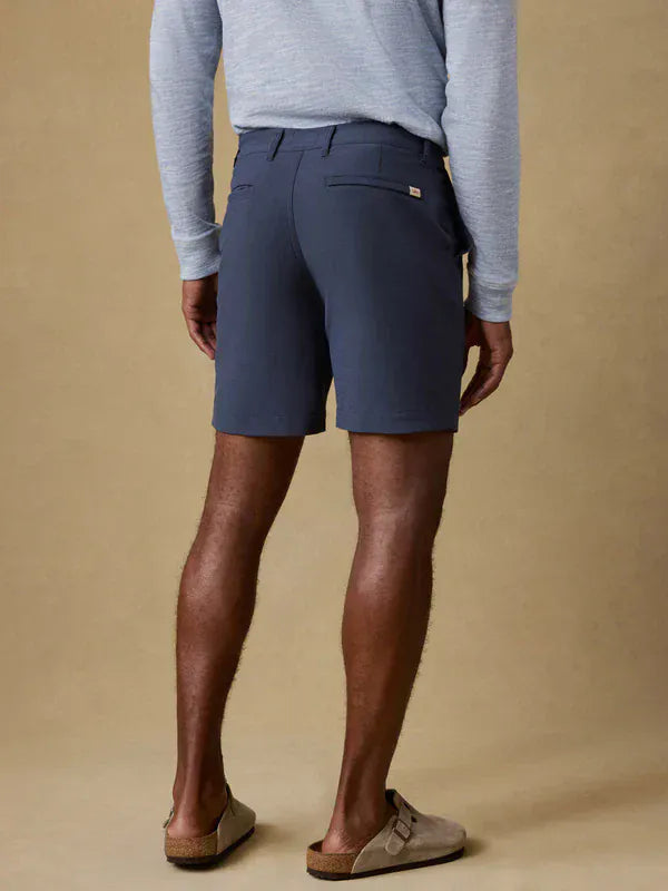 Faherty Shorts All Day Short 2.0 (7") in Blue Nights
