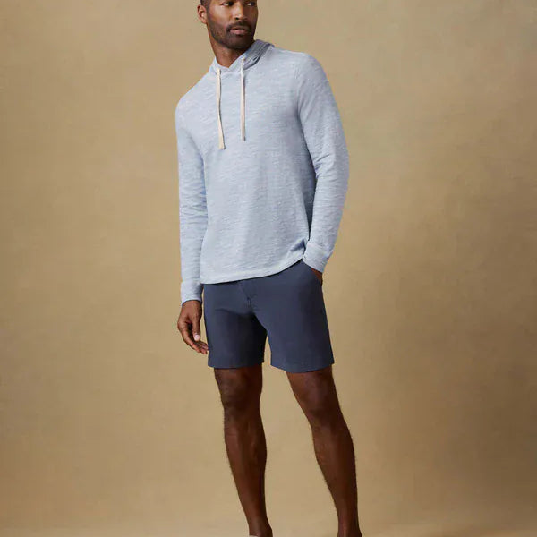 Faherty Shorts All Day Short 2.0 (7") in Blue Nights